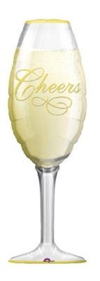 Cheers Champagne Glass Balloon