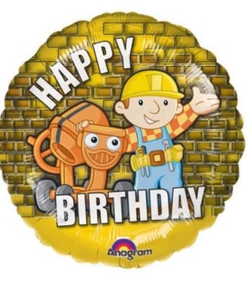 Bob The Builder Helium Balloon