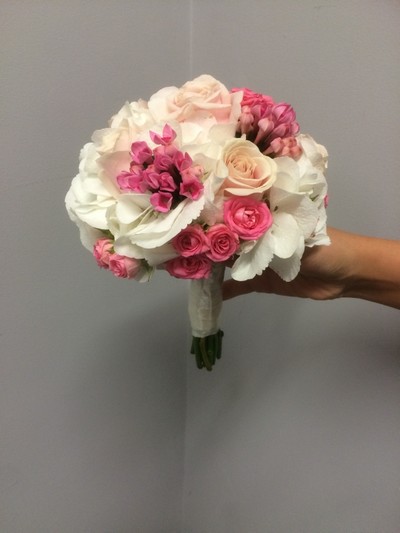 Hydrangea Bouquet In Pink