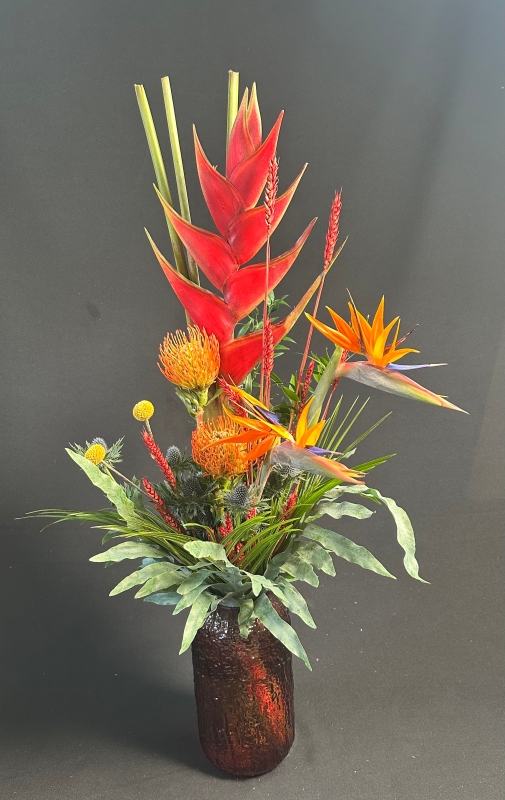 Stunning Tropical vase