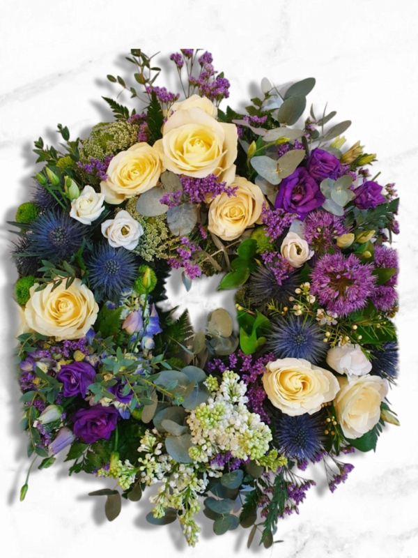 Wild Flower Meadow Wreath