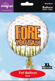 Fore You Dad Balloon