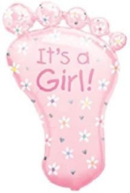 It's a Girl Super Shape Balloon