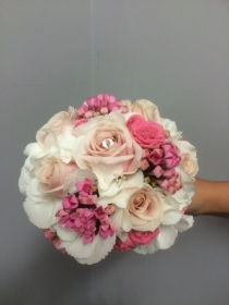 Hydrangea Bouquet In Pink