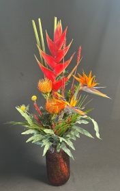 Stunning Tropical vase