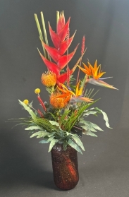 Stunning Tropical vase